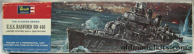 Revell 1/301 USS Radford DD446 - Destroyer - Flanker Series Issue, H429-100 plastic model kit